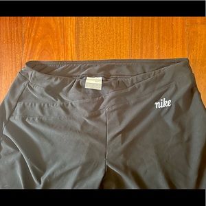 Nike cropped wide leg pants